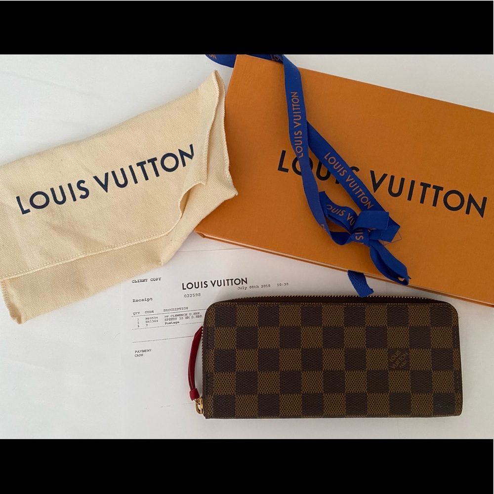 Louis Vuitton ZIPPY WALLET Damier Ebene